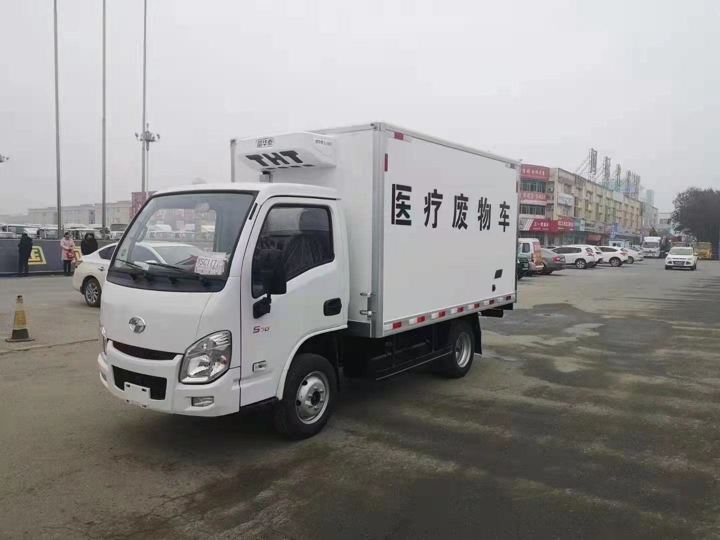 国六跃进医疗废物转运车