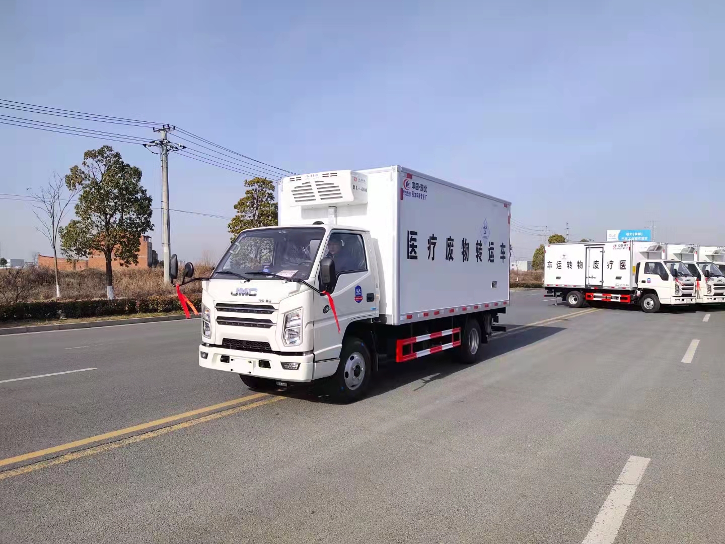 国六江铃顺达医疗废物转运车